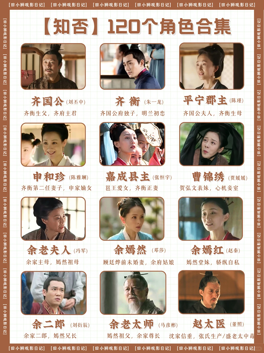 齐衡的《知否》剧照